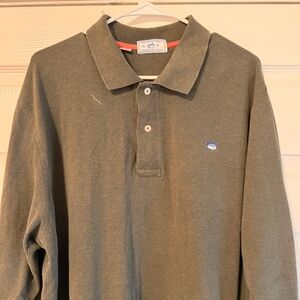 Southern Tide | Skipjack Long Sleeve Polo | Size XL